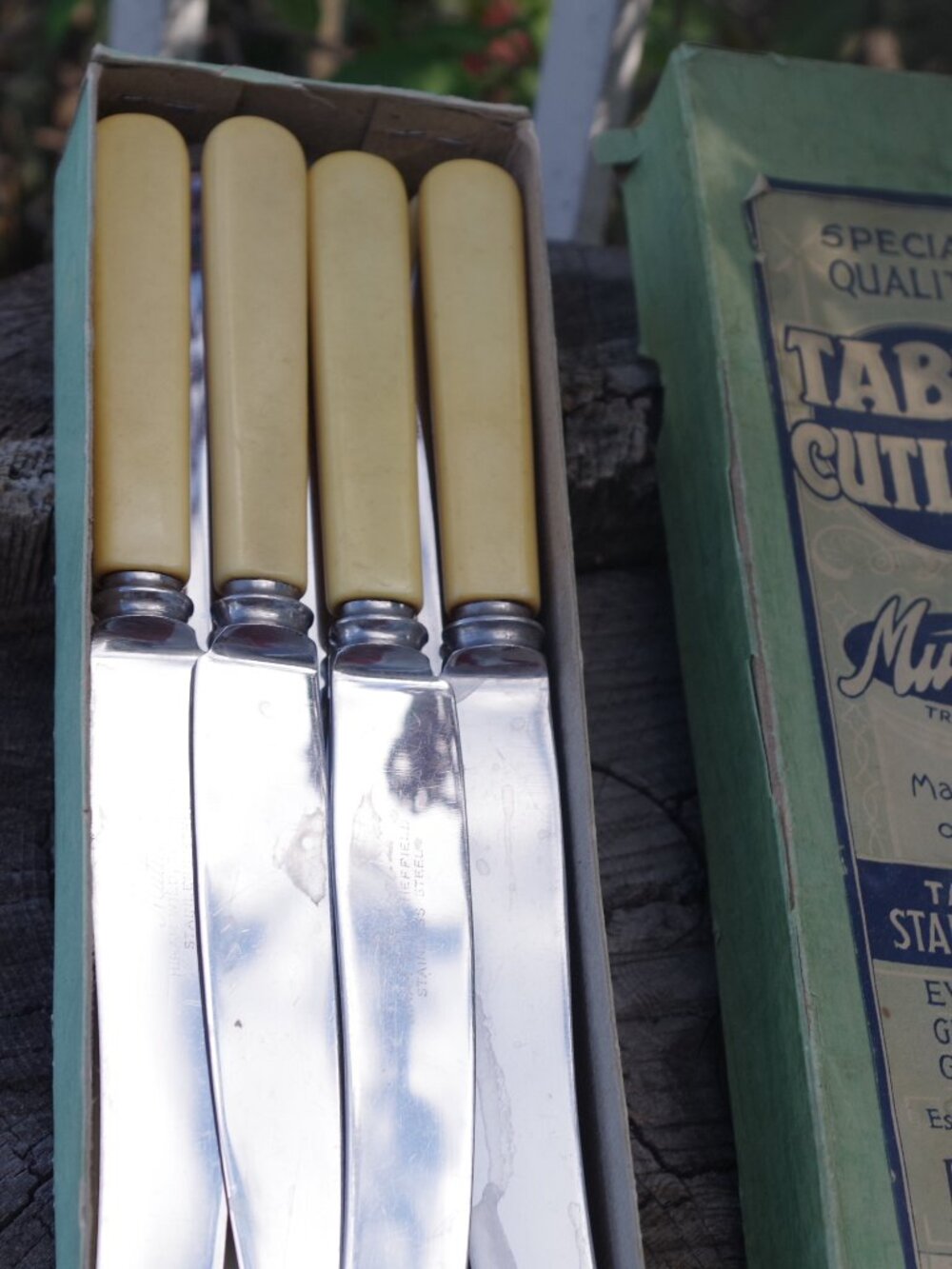 The Finest Stainless Steel Hiram Wild Shefield Table Cutlery Butter Knives